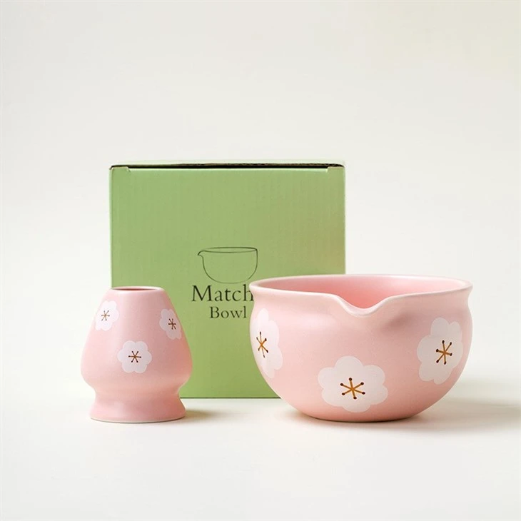 Wholesale Traditional Japanese Matcha Kit 4 Piece Set with Whisk Bowl Scoop Manufacturer